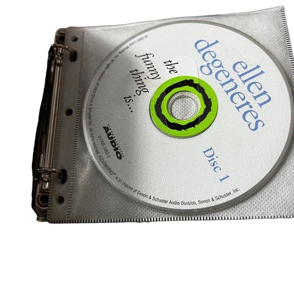 Ellen Degeneres Audiobook‎ The Funny Thing Is Unabridged 3.75 Hours Ex-Library - Picture 5 of 5
